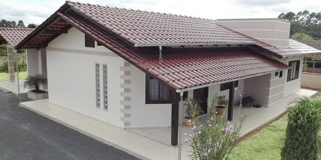Telhado residencial